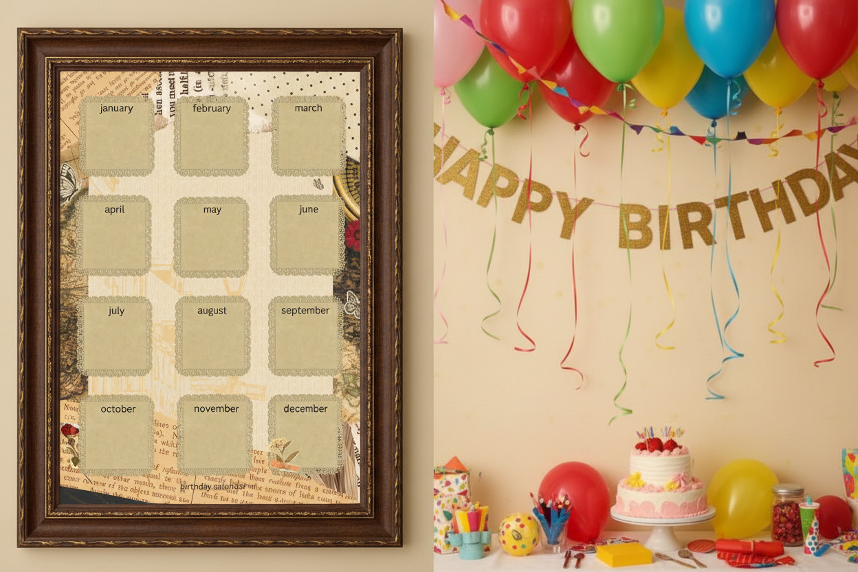 Birthdays and Anniversaries