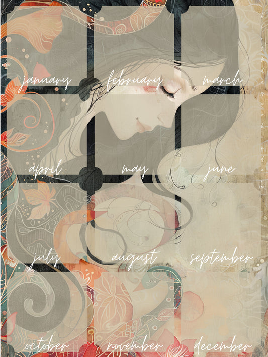 Birthday Calendar™ — Whimsy Girl